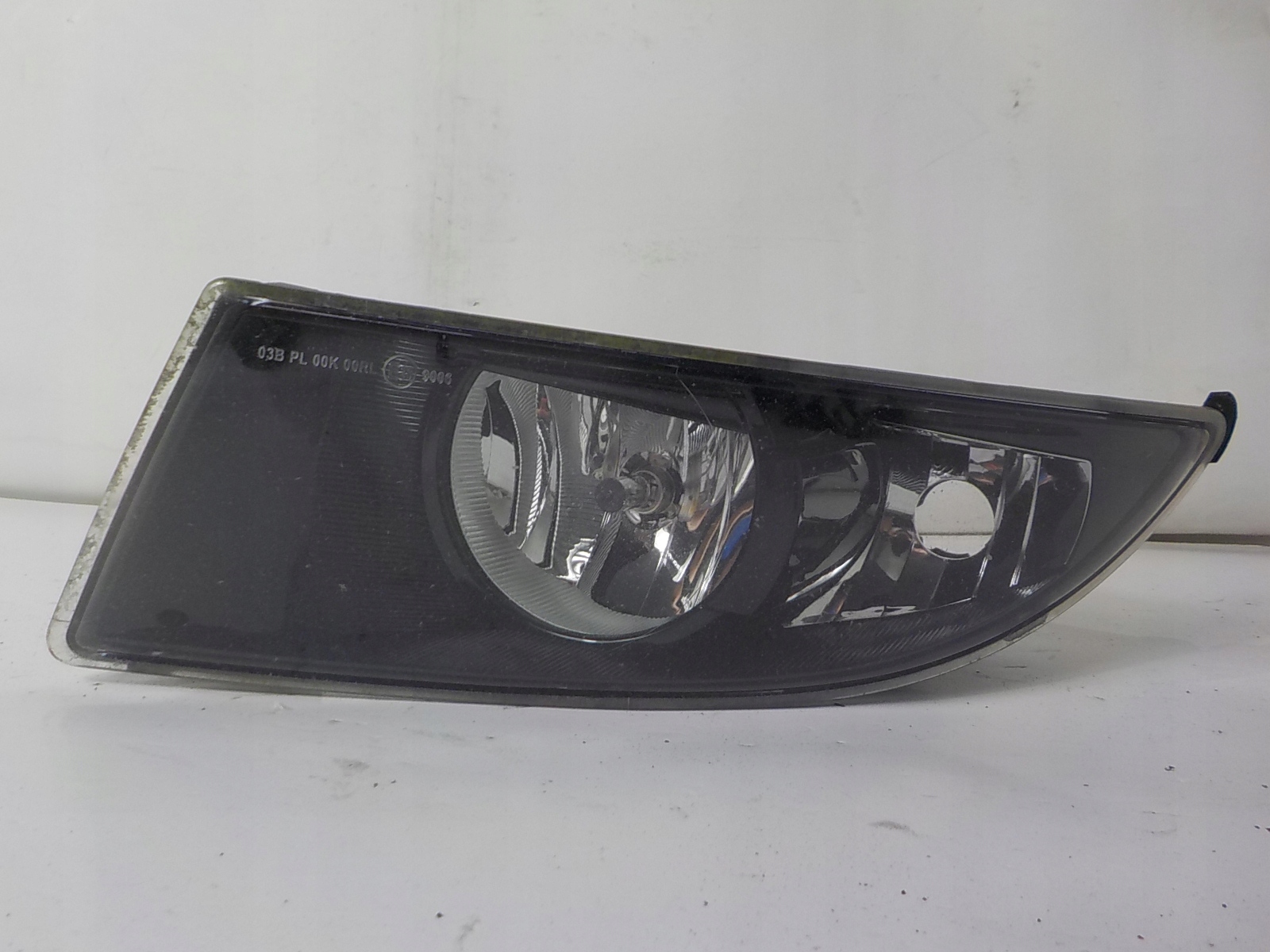 SKODA FABIA II fog light left front front black