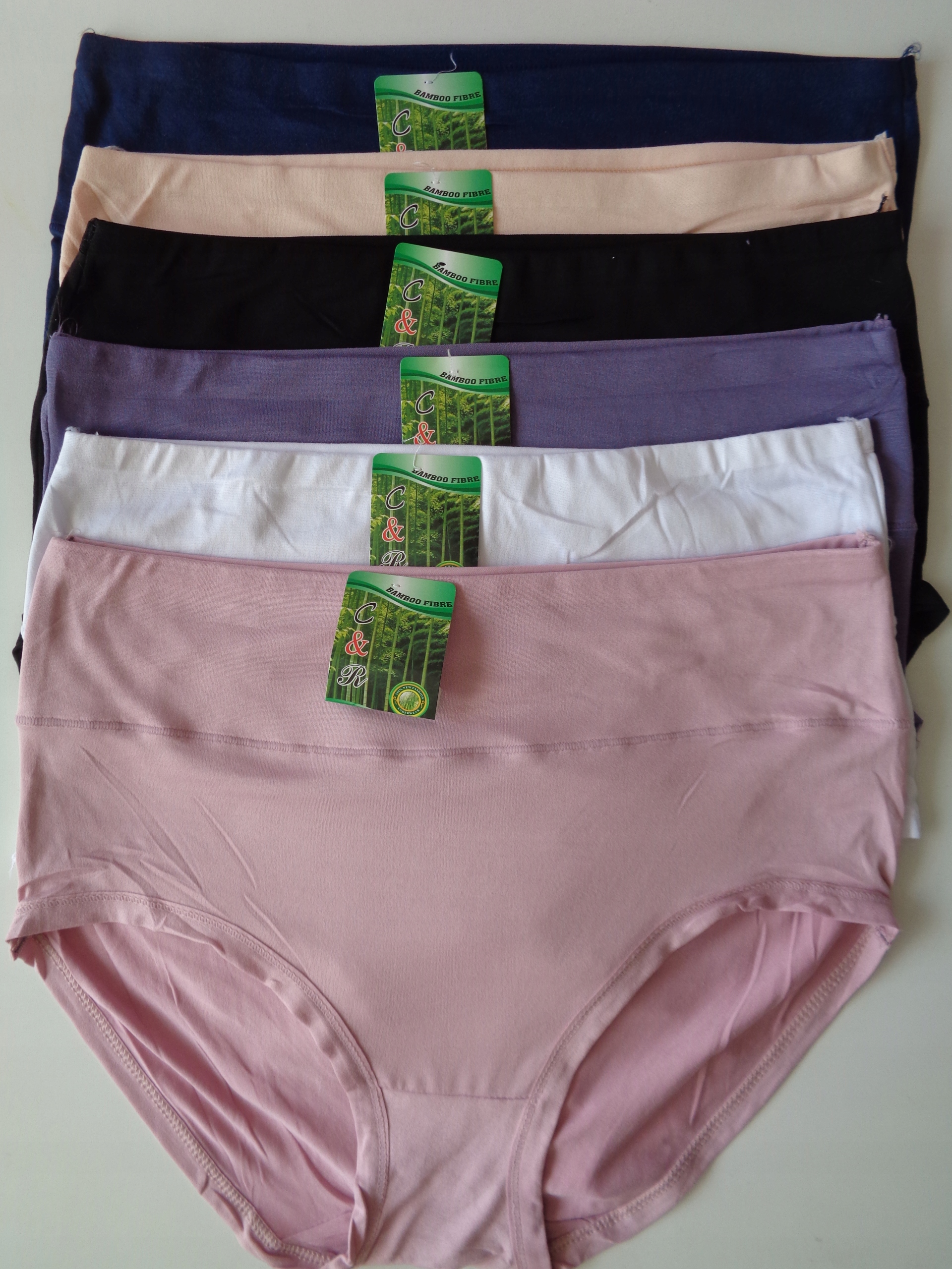 C&R MAJTKI bambus wysokie 7XL/8XL panel CIĄŻA Rozmiar 7XL