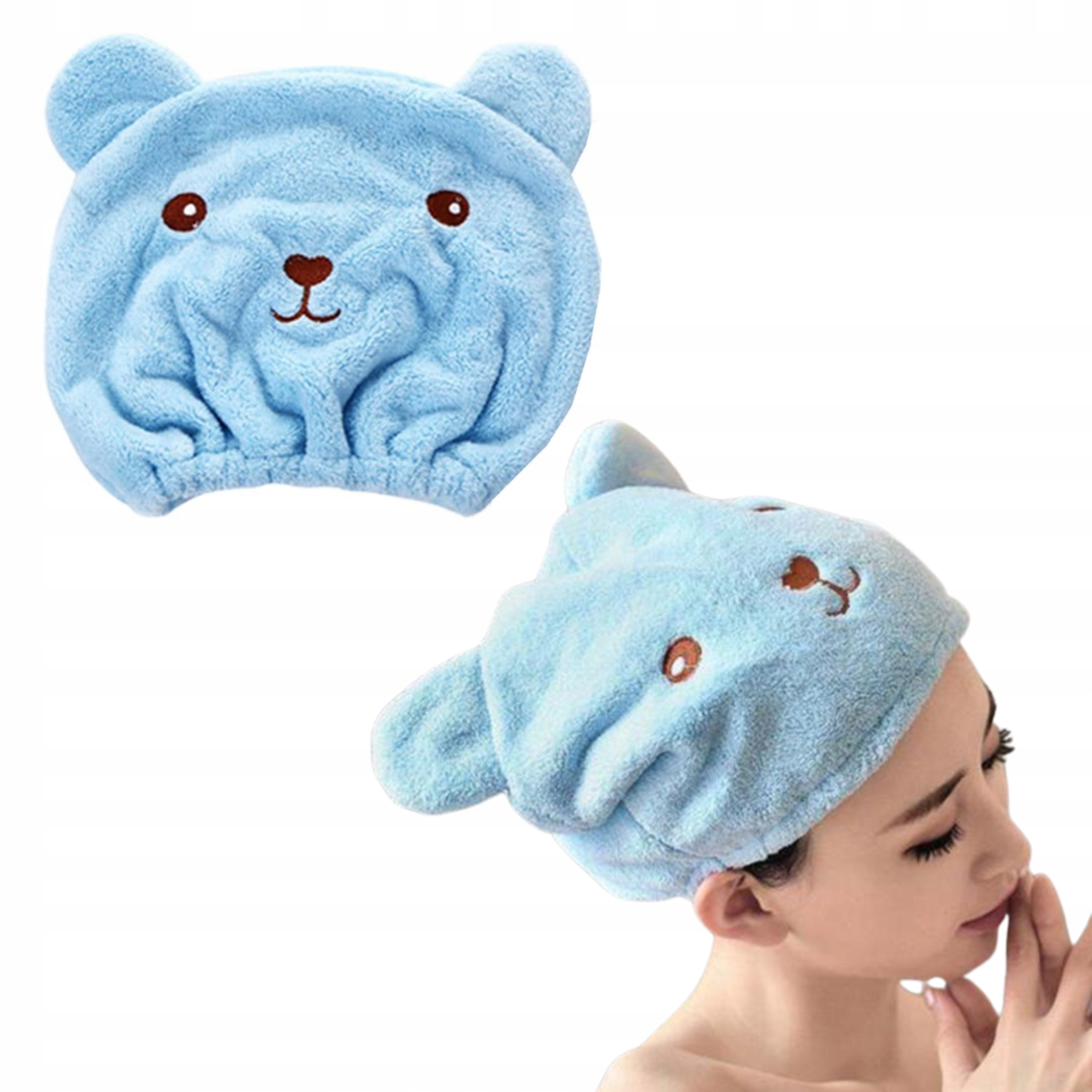 

Ręcznik Na Głowę Szybkoschnący Turban Do Włosów