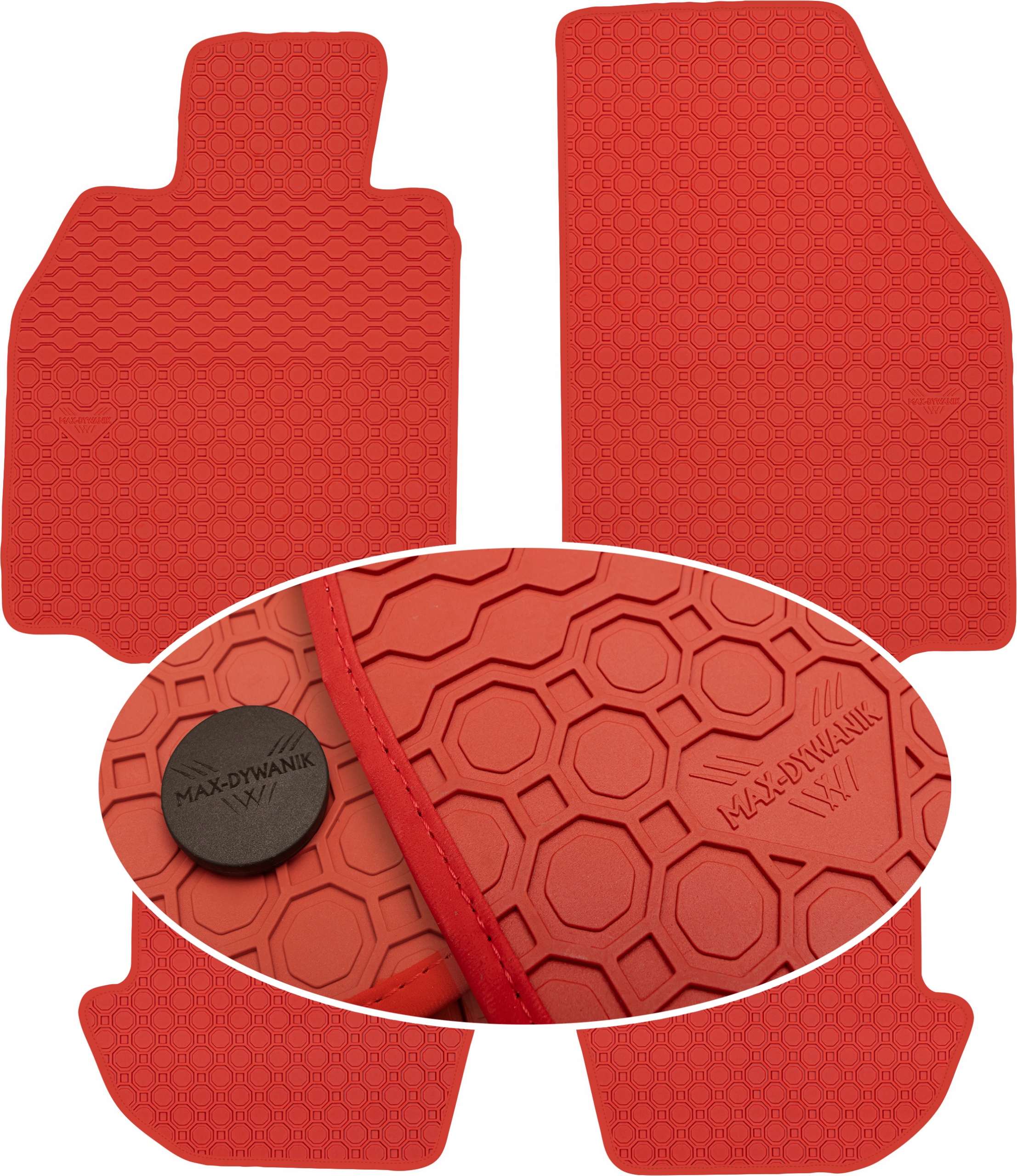 Porsche 911 977 2004-2011 Koberce Červené