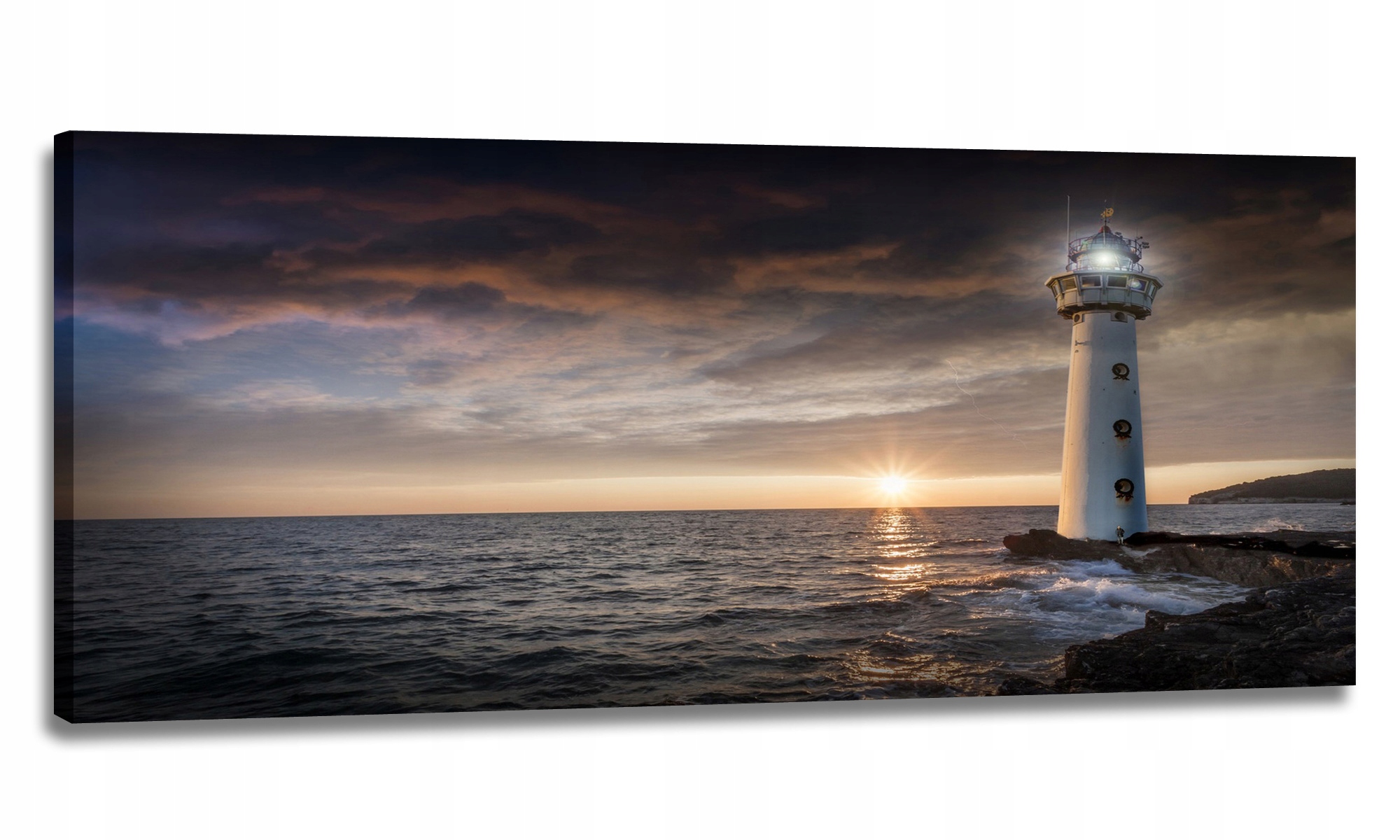 Obraz Led 150x60 Nástěnné Svítidlo Lampa Pampeliška