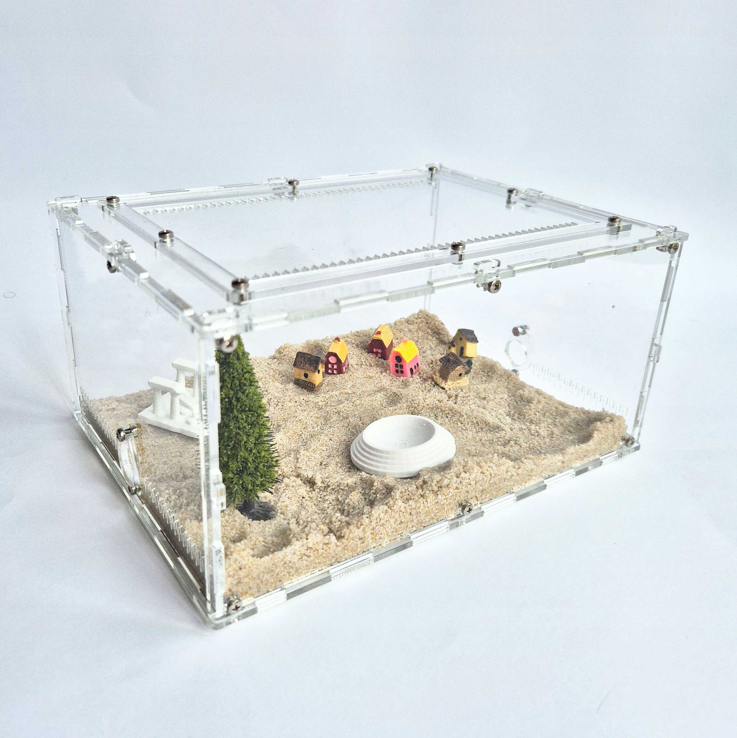 Levně Terárium Arena L – velká akrylová aréna pro mravence, pavouky, hmyz, plazy