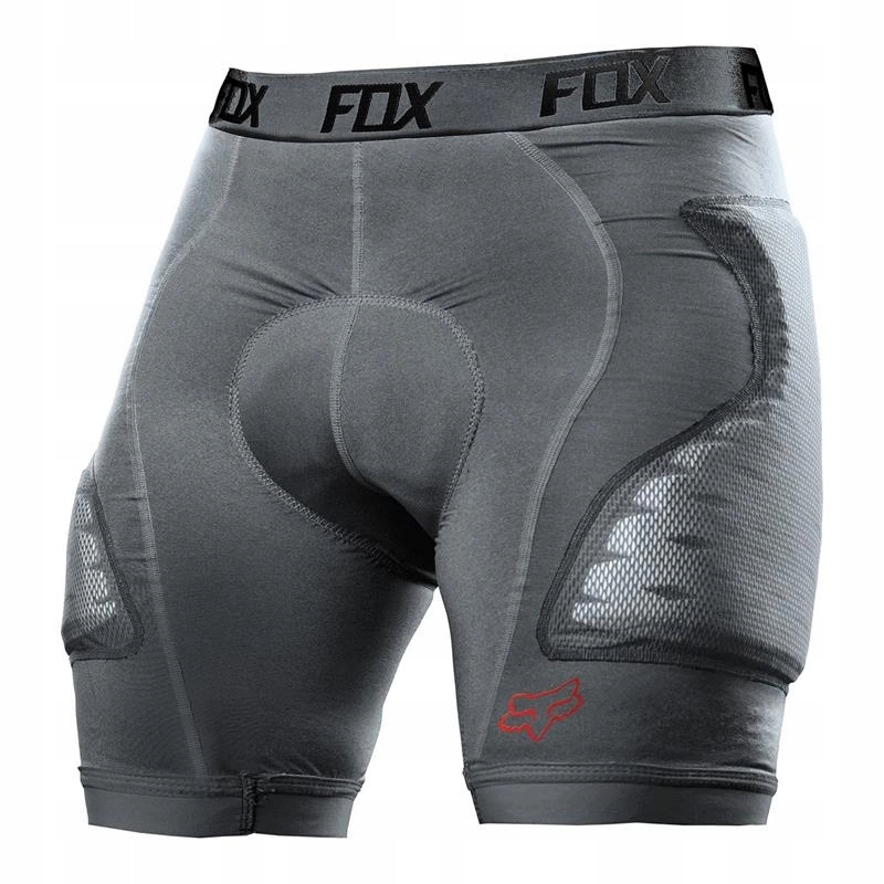 Šortky s chráničmi Fox Titan Race Short Charcoal šedé Darčeky