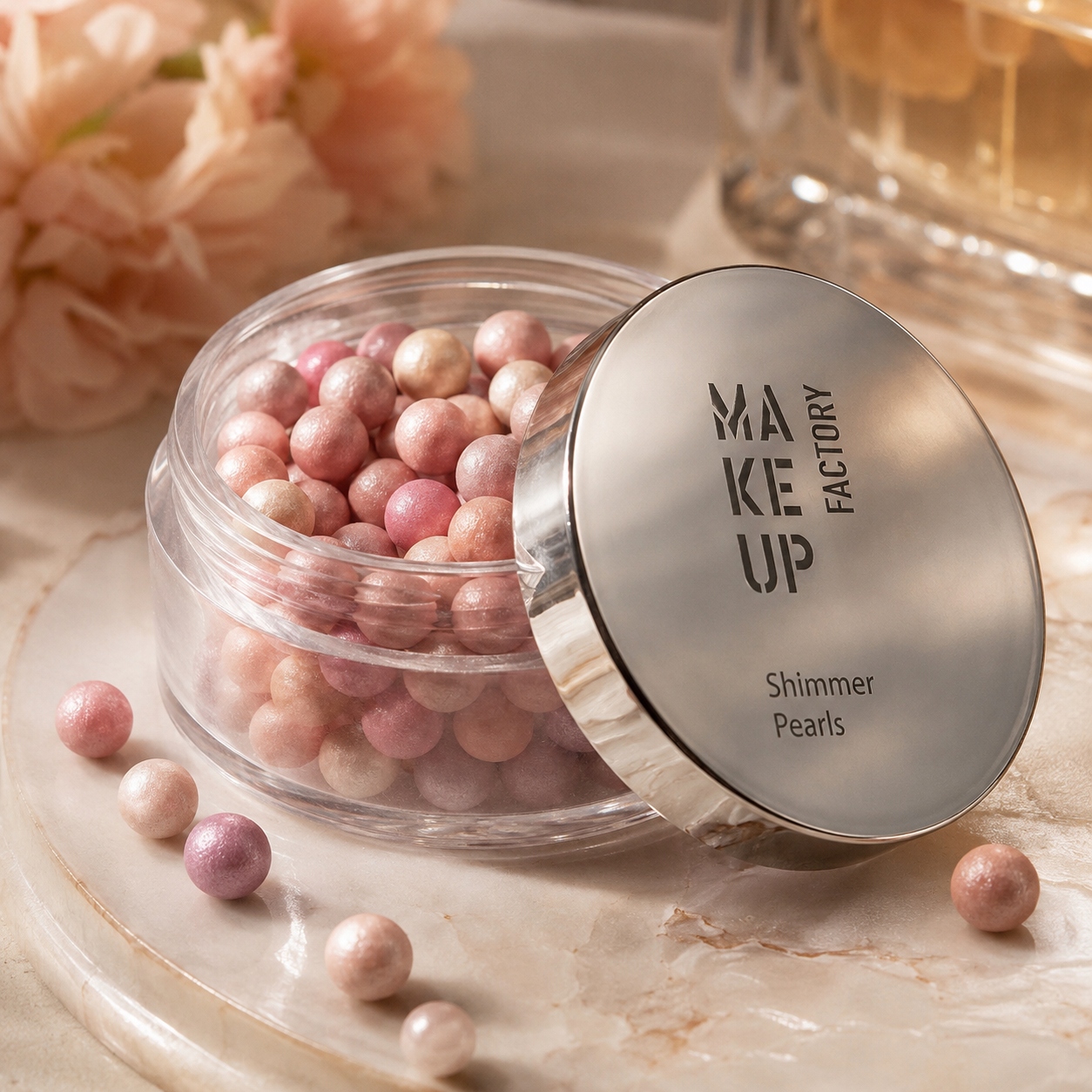 Makeup Factory Shimmer Pearls Rozjasňovač v perličkách 20 g