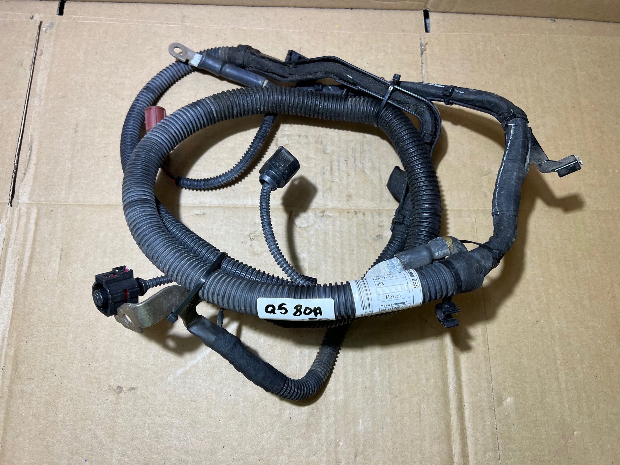 AUDI Q5 80A 2.0 TFSI bundle alternator ROZRUSZNIKA 80A971228J