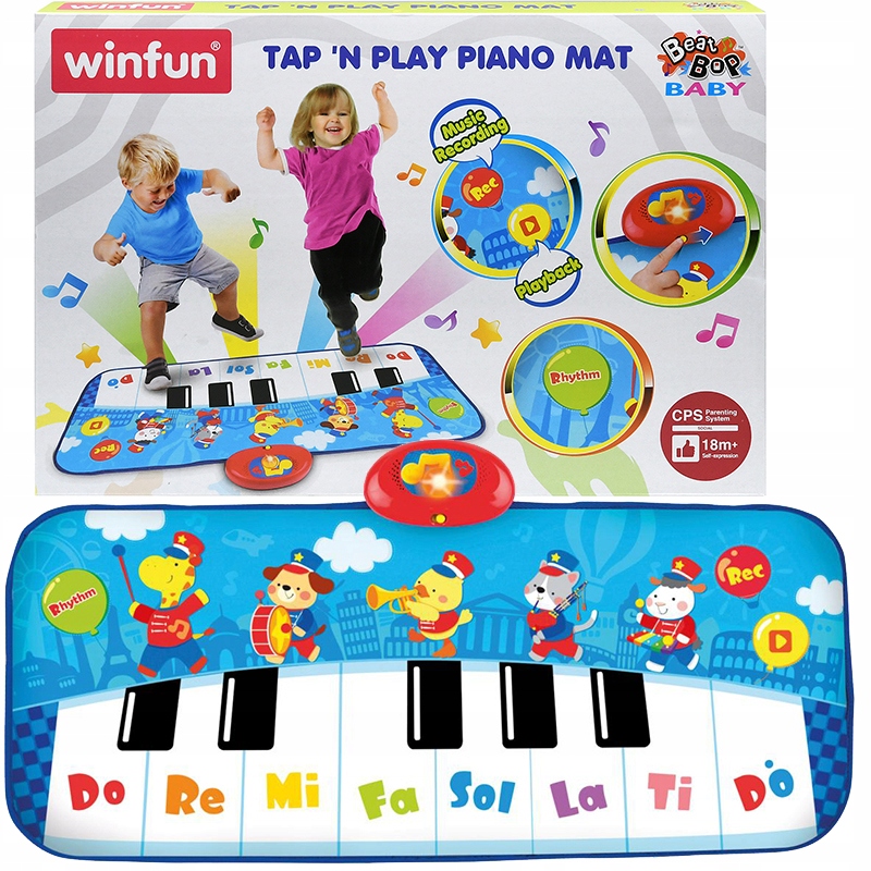 

Skacz i graj mata muzyczna do tańczenia pianinko