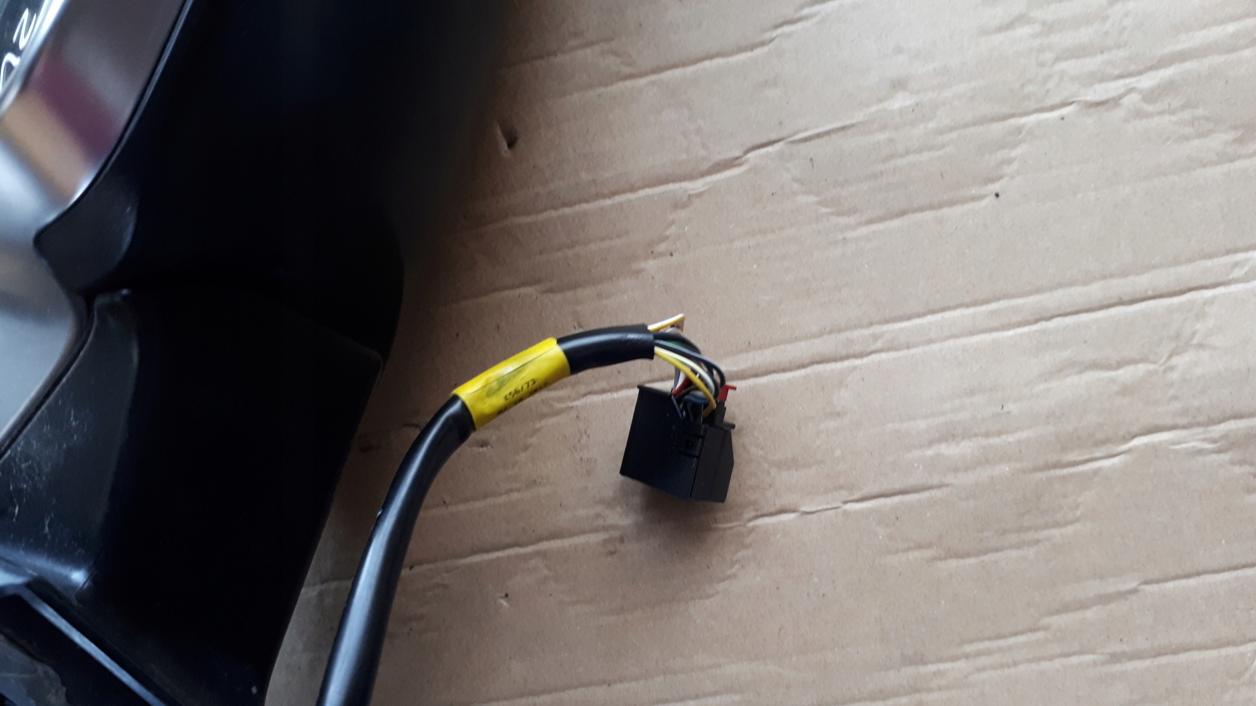 S4 B8 LIFT A4 mirror right front FOTOCHROM 12PIN