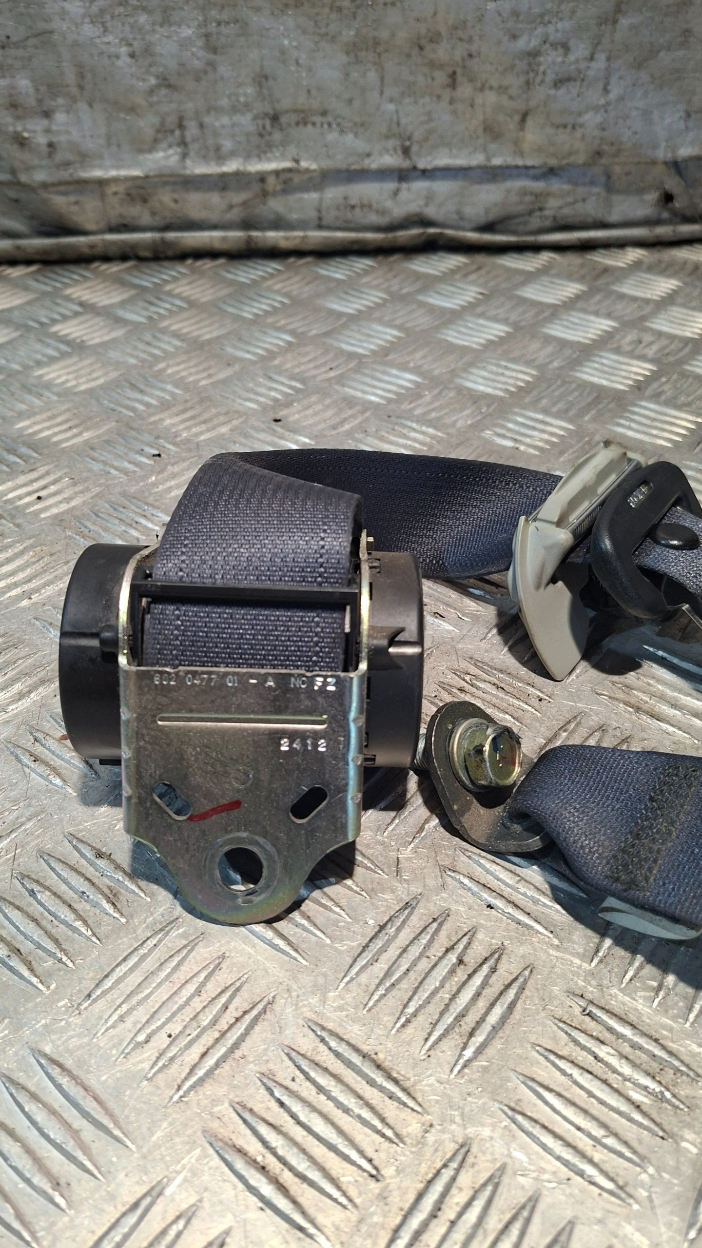 seat belt right rear part CITOREN C-CROSSER