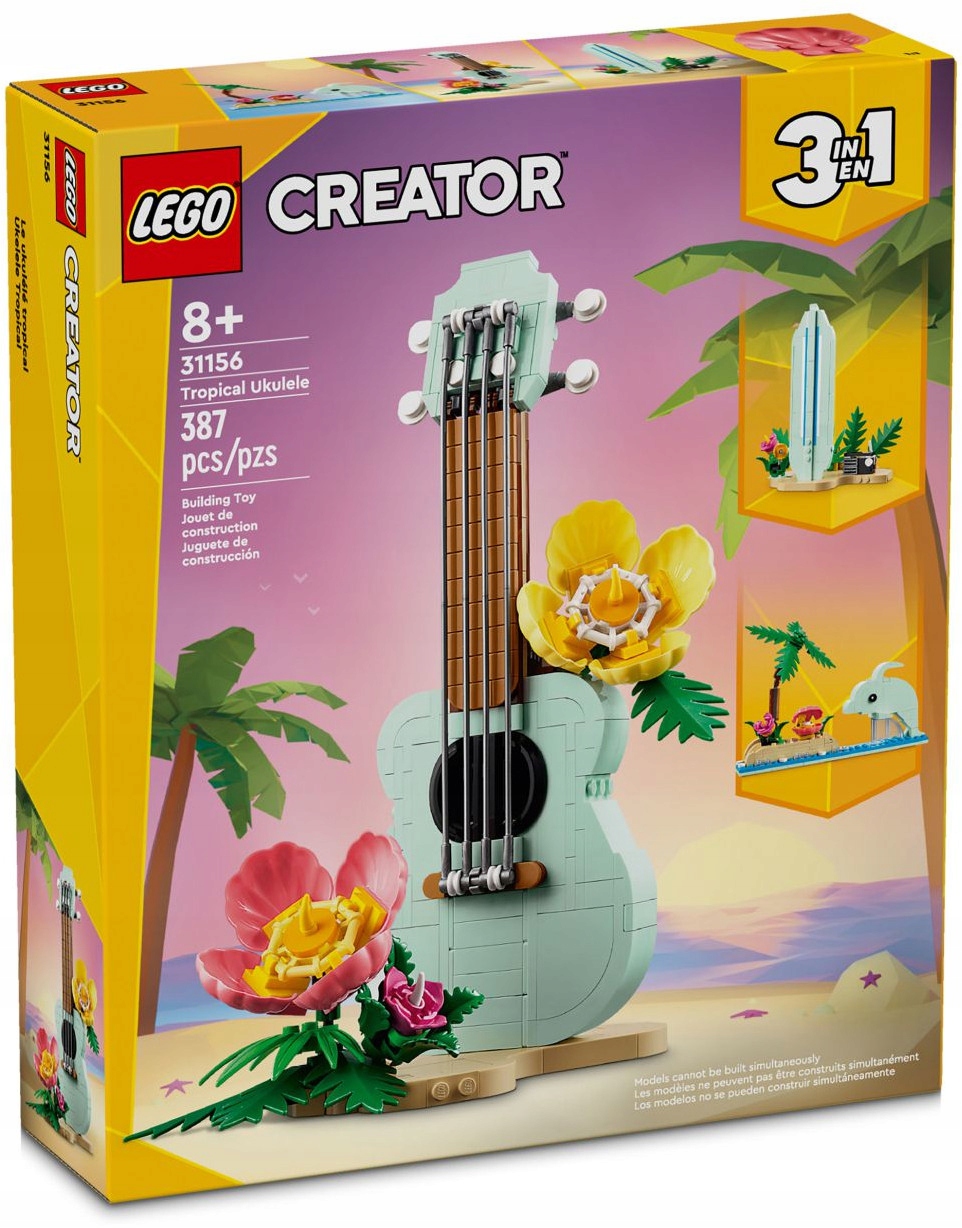 Lego 31156 Creator 3V1 – Tropické Ukulele