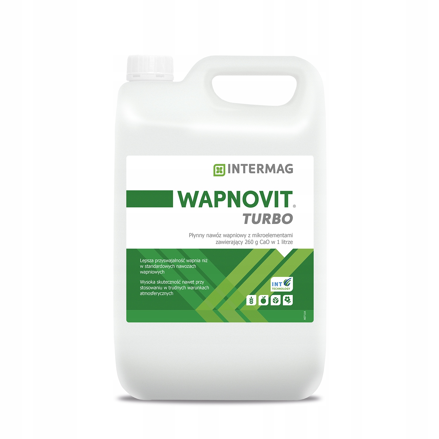 Wapnovit Turbo 5 L Vápenaté Hnojivo Vápno Pro Rostliny Trávníku Odkyseluje Dolomit