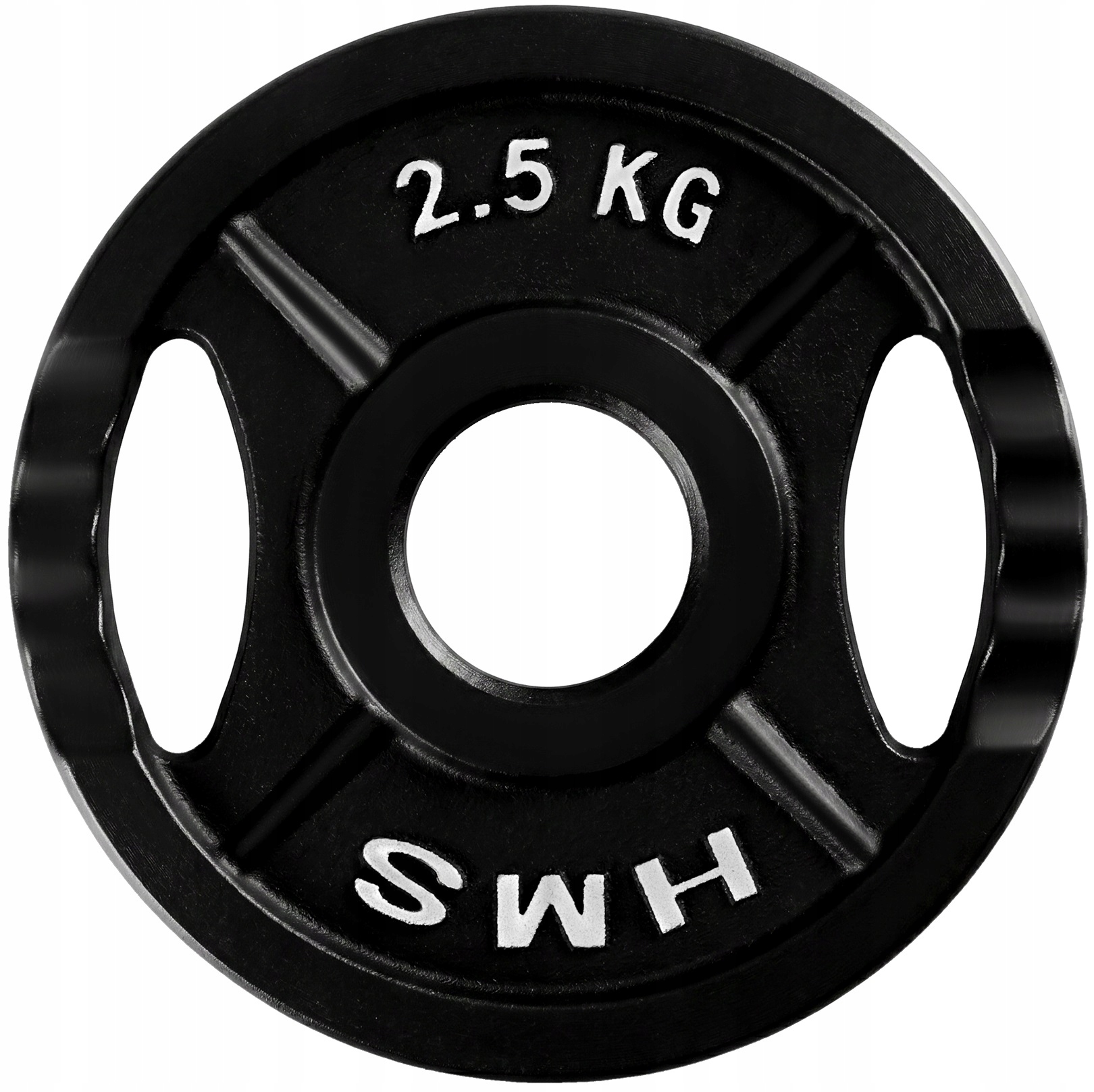 Talerz Olimpijski Żeliwny Obciążenie Na Gryfy Hms 2.5kg Czarne