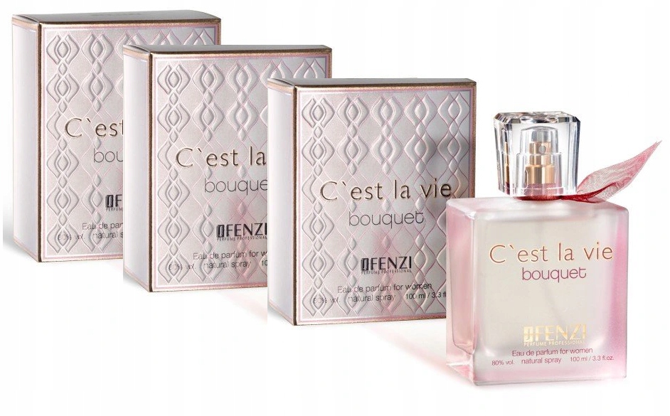 JFenzi C'est La Vie Kytice 3X100ml Dárek