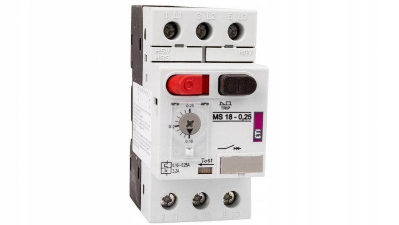 Motorový spínač Eti MS18-0,25A ETI-004600341