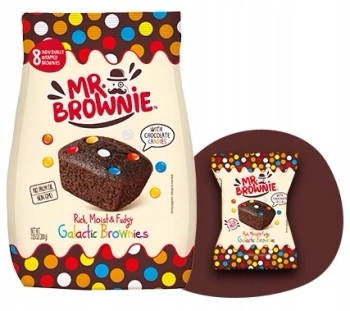 Ciastka Czekoladowe Z Drażami Mr. Brownie Galactic 12X200G