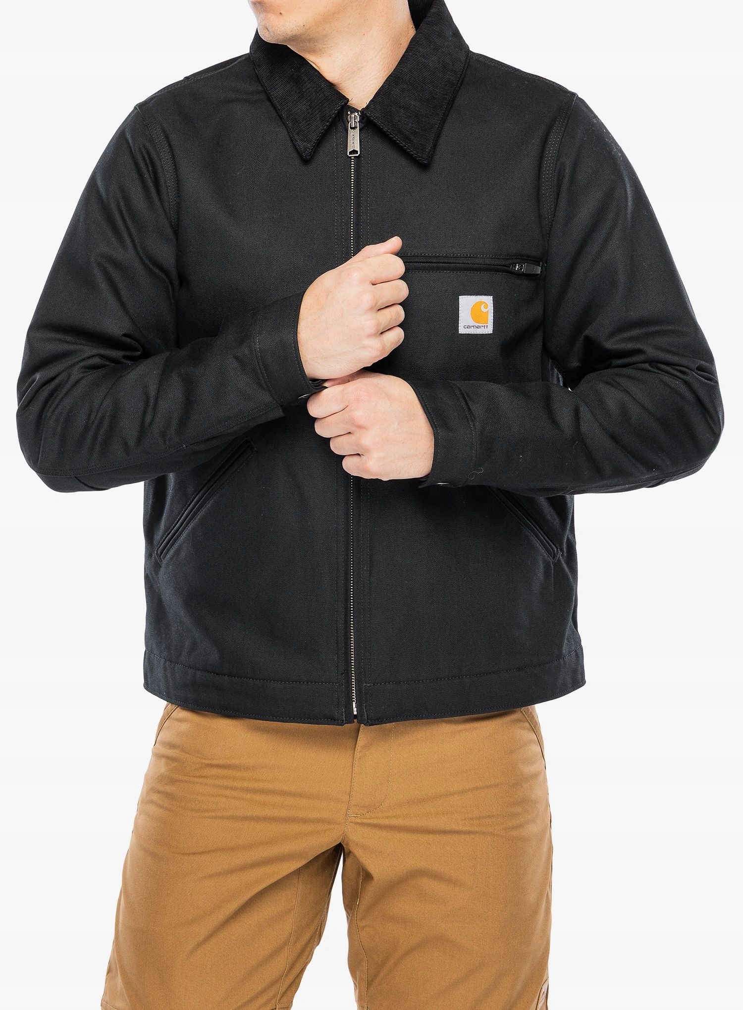 Bunda Carhartt Duck Detroit Jacket černá L
