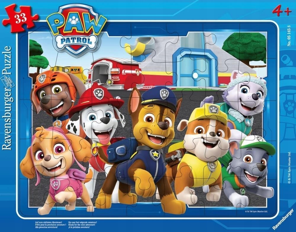 

Puzzle Ramkowe 33 El Psi Patrol Ravensburger