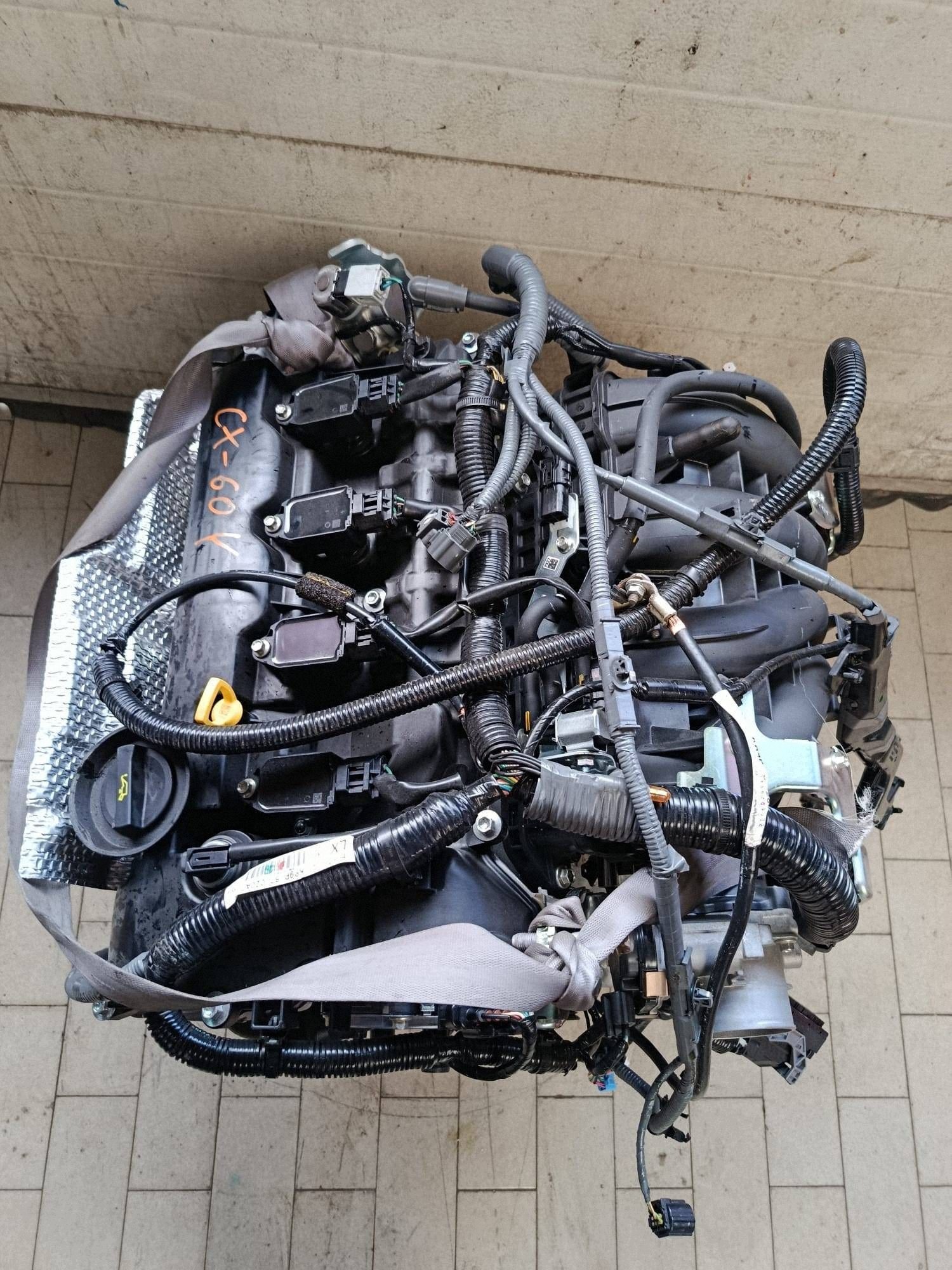 engine Mazda CX-60 2.5 e-Skyactiv PHEV PY22036685 NR: Y