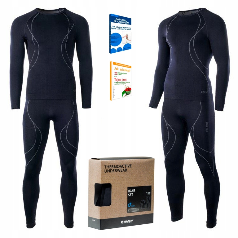 

Hi-tec Ikar męska Bielizna Termoaktywna Set r. XL