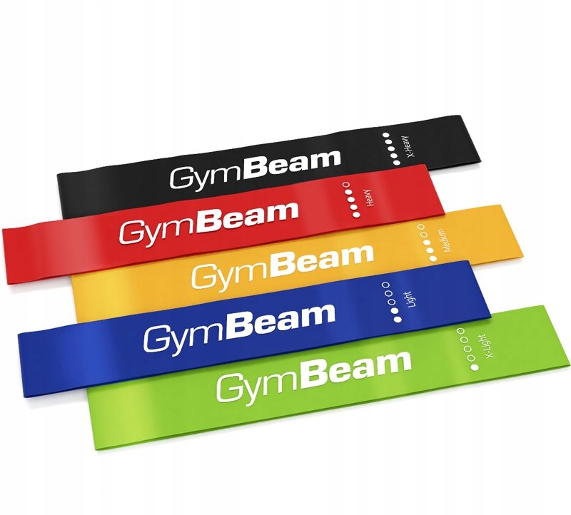 GymBeam Resistance Band Set zestaw gum do ćwiczeń