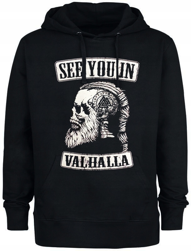 

Bluza męska z nadrukiem Viking Wikingowie M