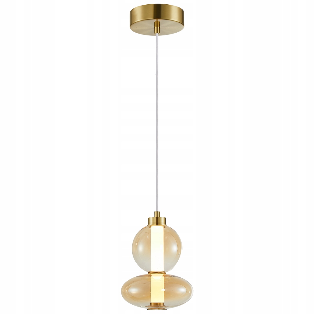 Lampa wisząca żyrandol Daphne złoty Led * 1P