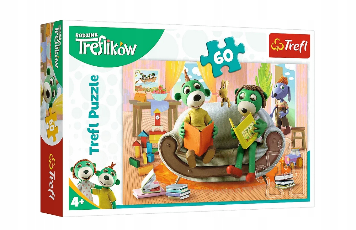 

Puzzle 60 Wspólne Czytanie Książek 17345 Trefliki