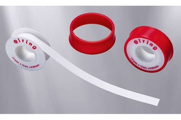 TAŚMA TEFLONOWA DO USZCZELNIANIA GWINTÓW GR. 0 08 MM. ODPORNOŚĆ Kolor biały