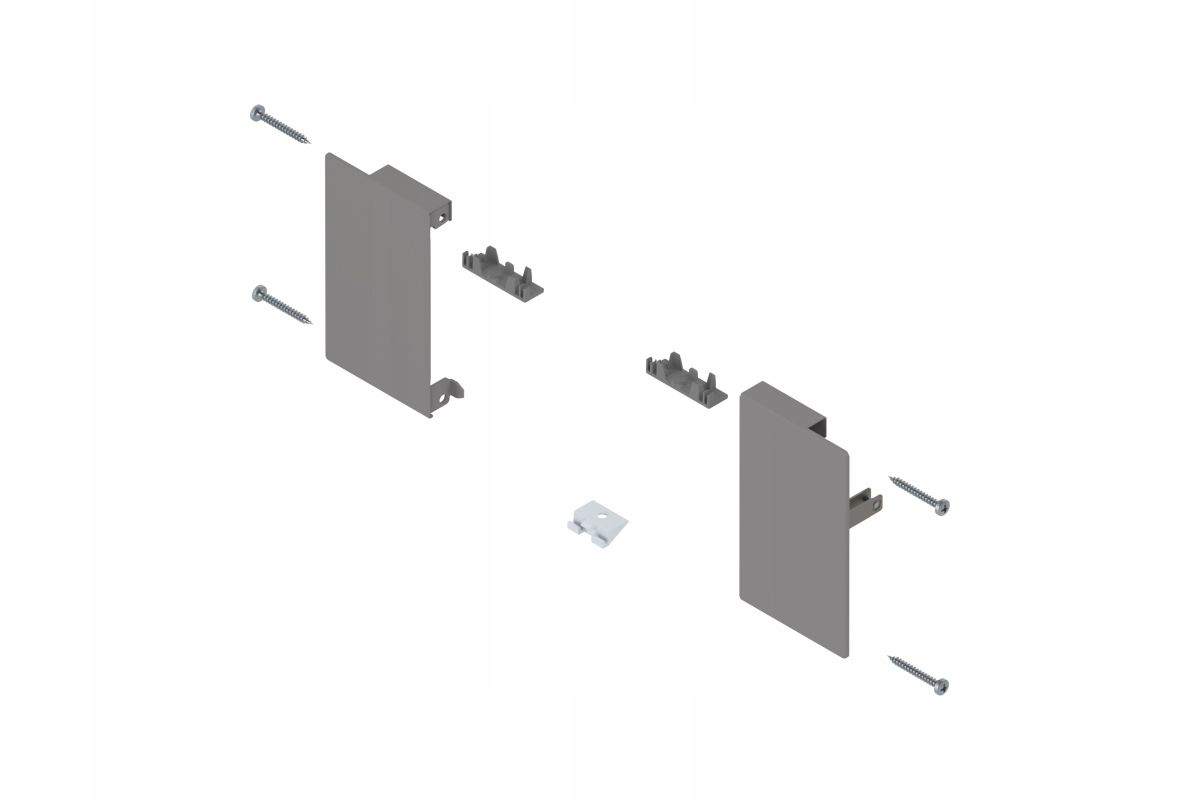 

Blum ZI4.0MS1 Merivobox Moc. frontu M szare