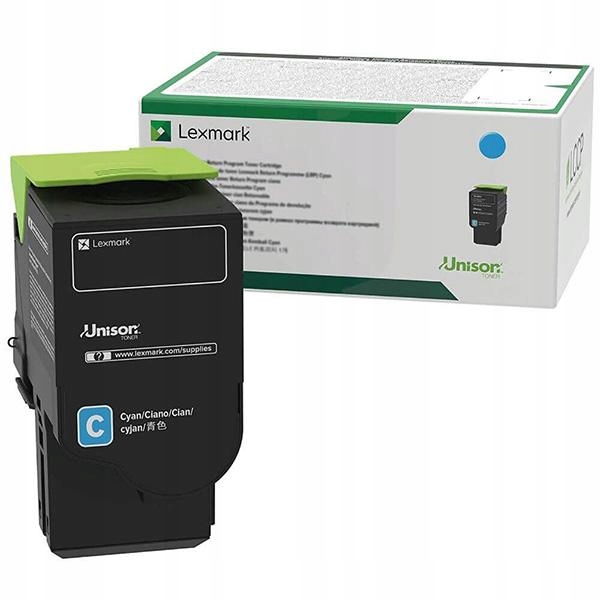 Toner Lexmark 75M2HC0 modrý (cyan)
