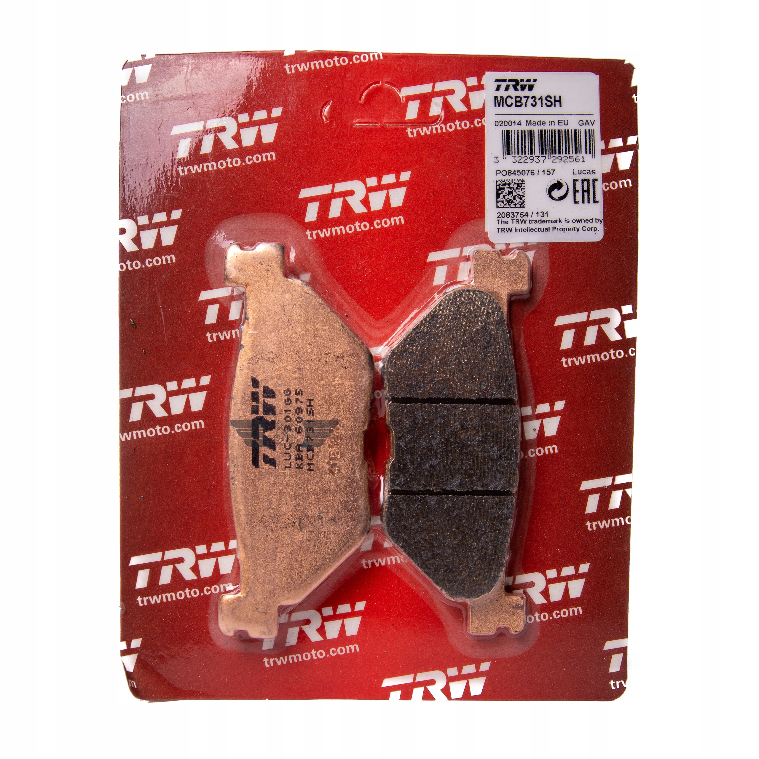 

Klocki Hamulcowe Trw Yamaha Fjr 1300 01-14 Tył