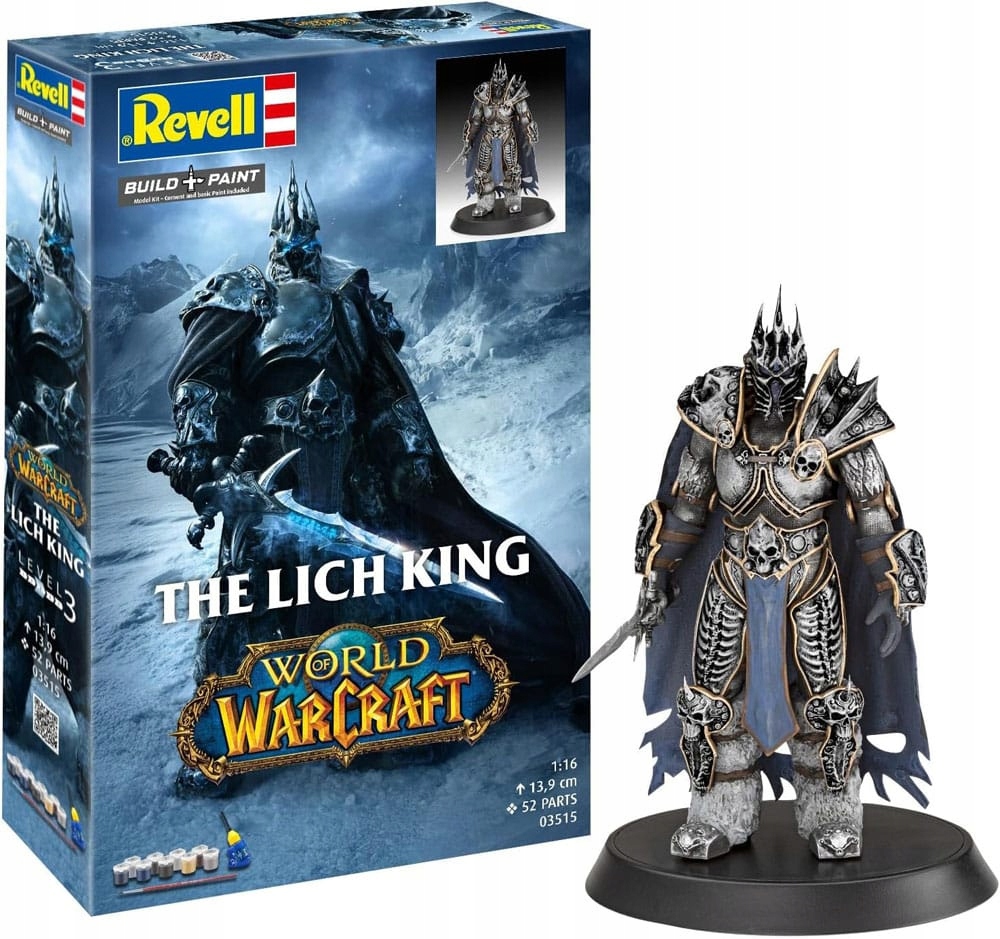 Modelářský set 1/16 Lich King 13 cm World of Warcraft