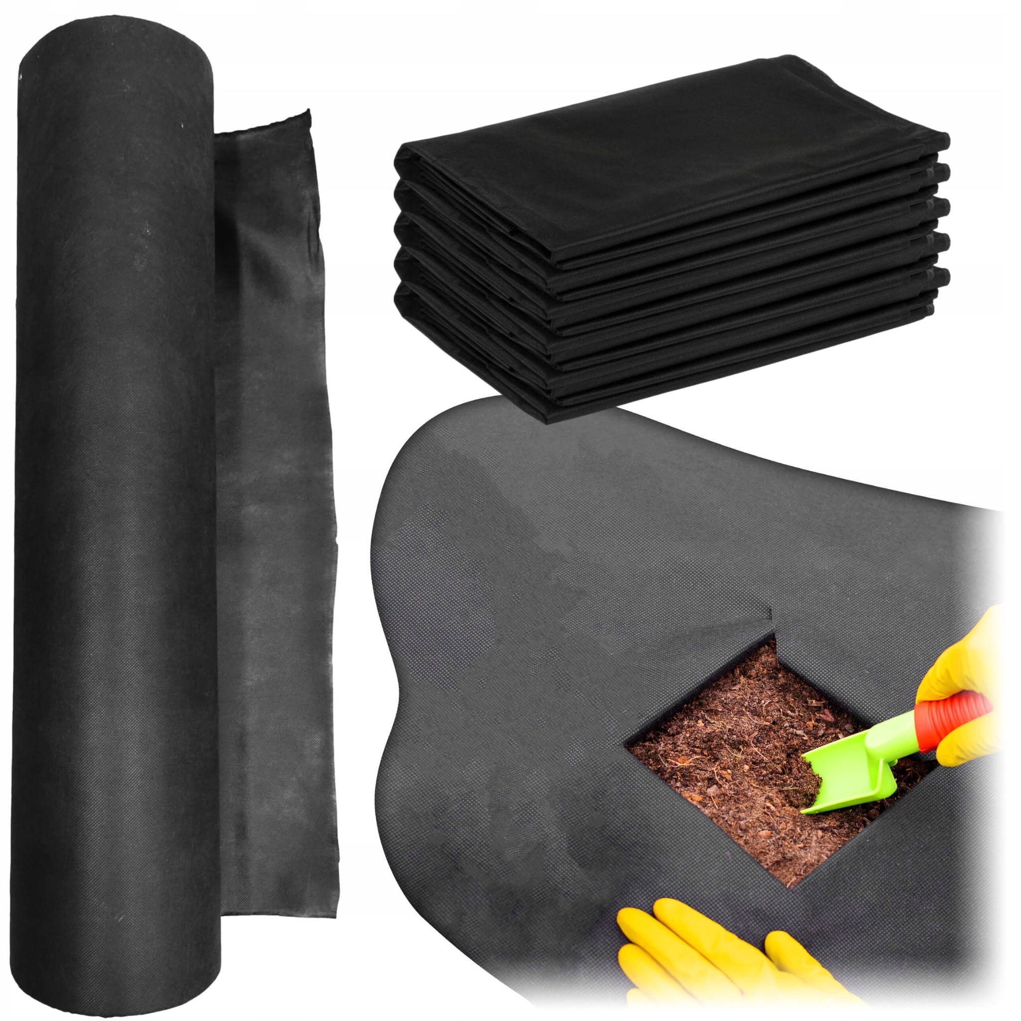 

Agrowłóknina Czarna 50g 1,6x5m Uv Ściółkująca Pl