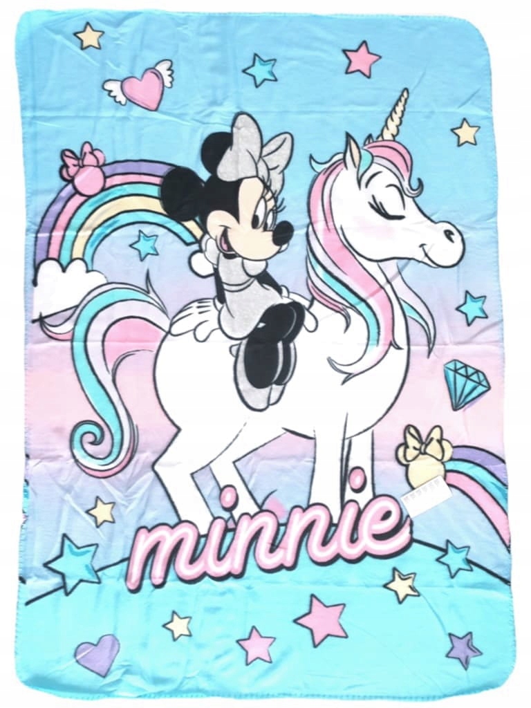 

Koc dziecięcy polarowy Myszka Minnie 100x140 kocyk
