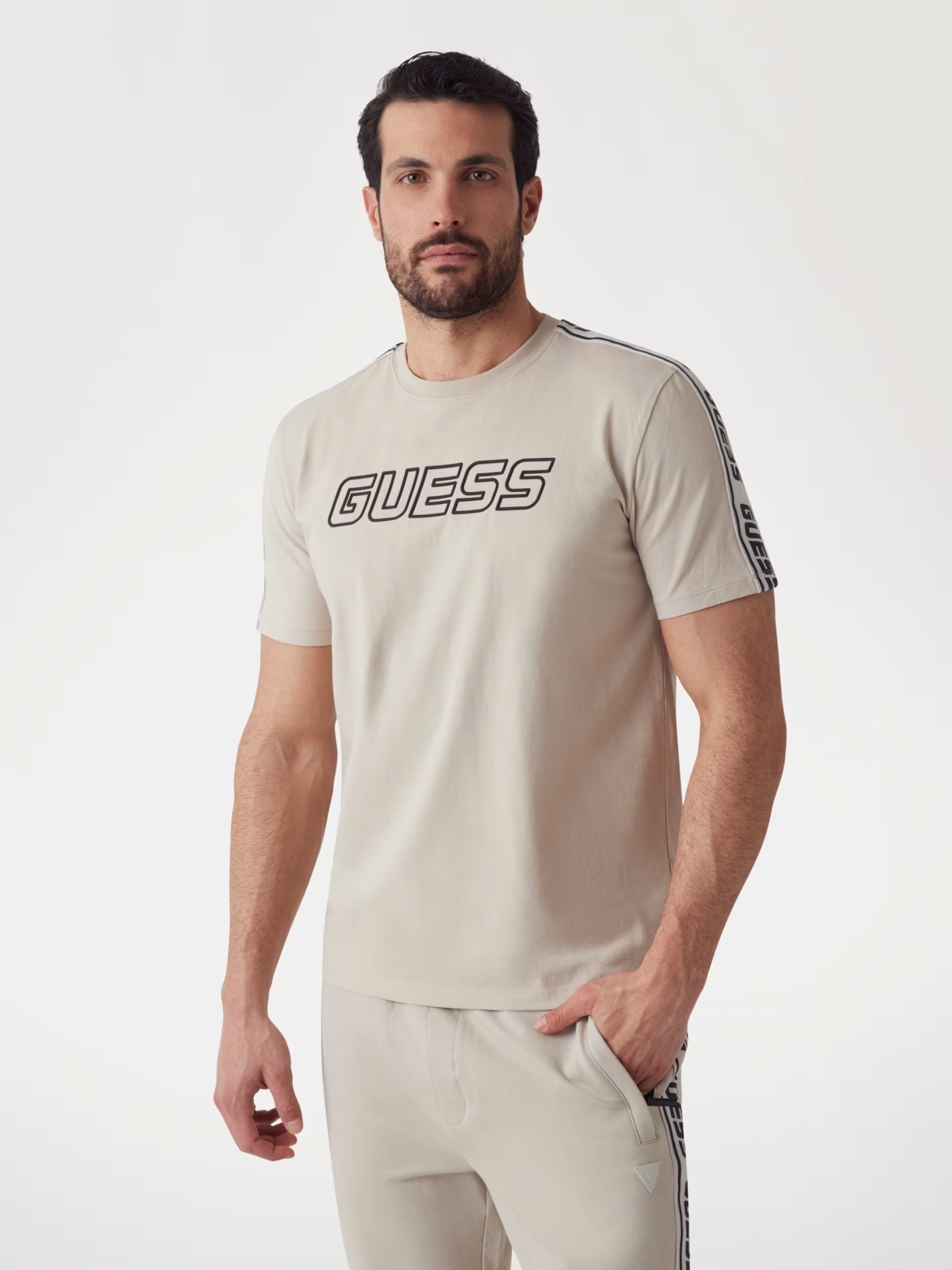 Pánské triko Guess Arlo Cn T-shirt