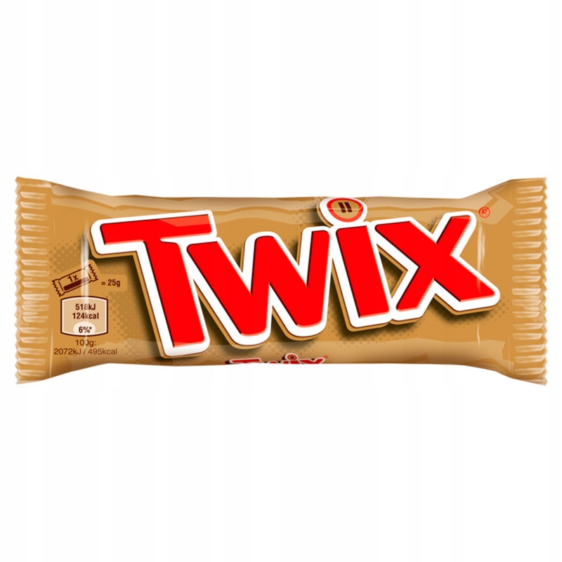 Levně Twix čokoládovo-karamelová sušenková Tyčinka v mléčné Čokoláda 50 g