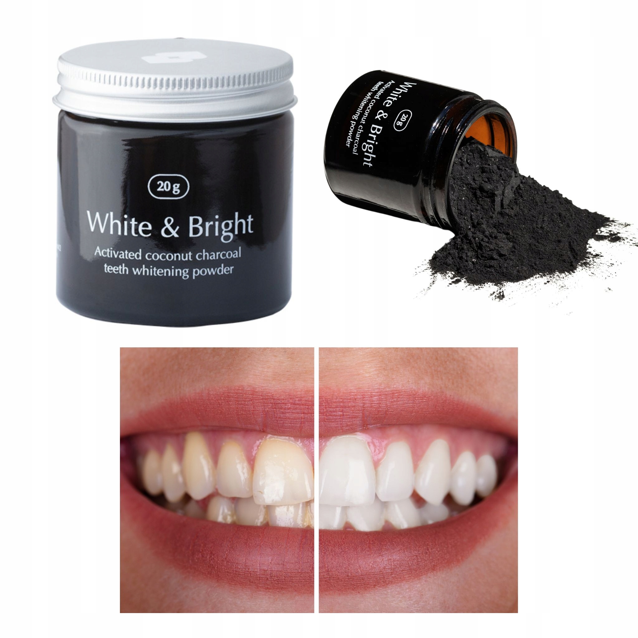 

Smile Bite Proszek Wybielający Zęby Szybki Efekt