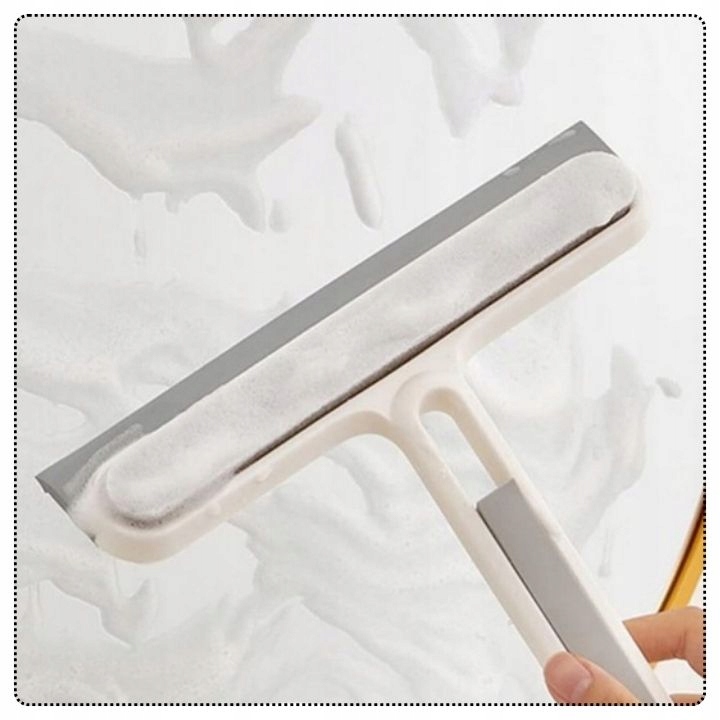 MYJKA DO OKIEN ŚCIĄGACZKA Z RĄCZKĄ DO WODY SZYB + SZCZOTKA DO ROWKÓW Materiał rączki plastik