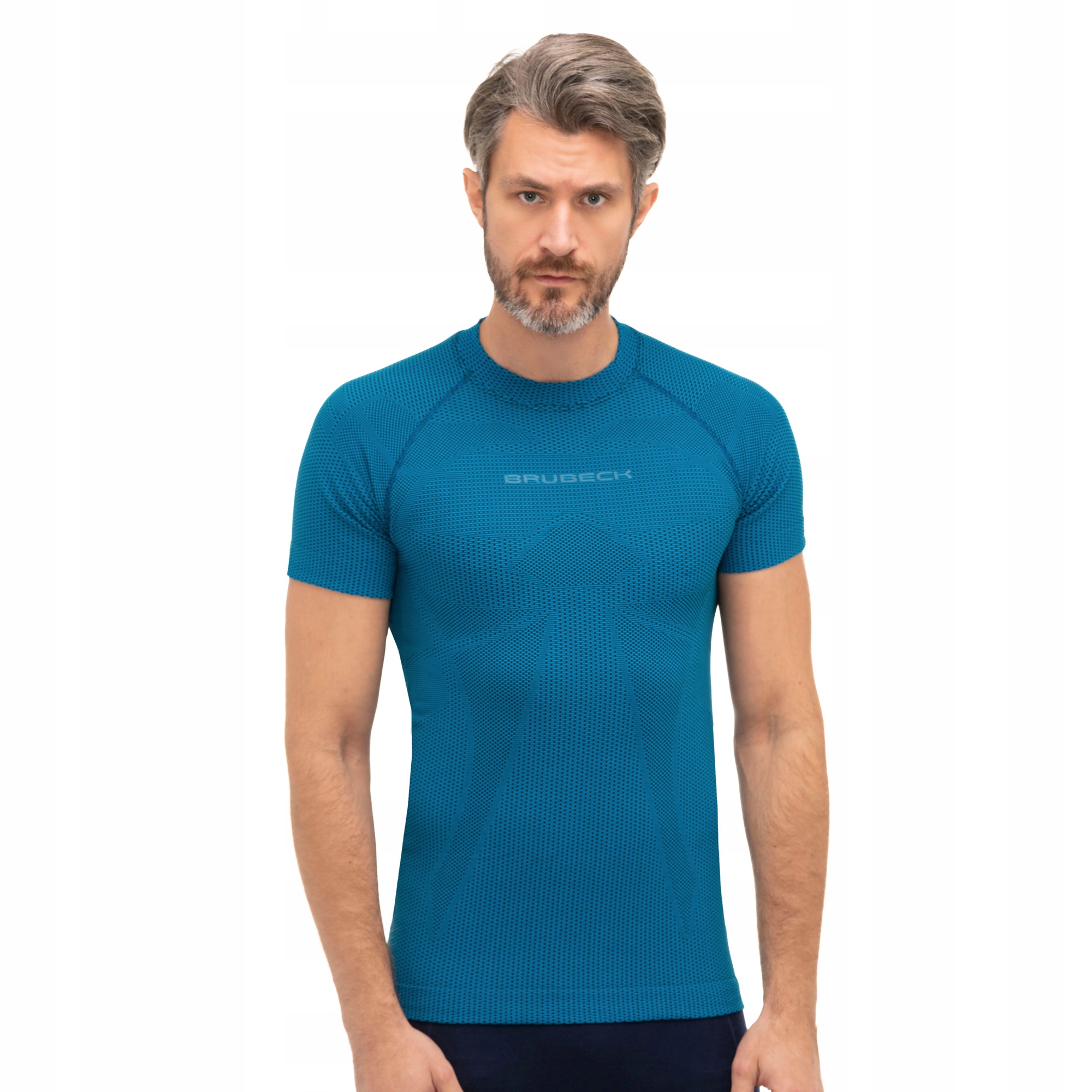 Koszulka męska termoaktywna Brubeck 3D PRO do biegania potówka S Kod producenta SS1374M-5555