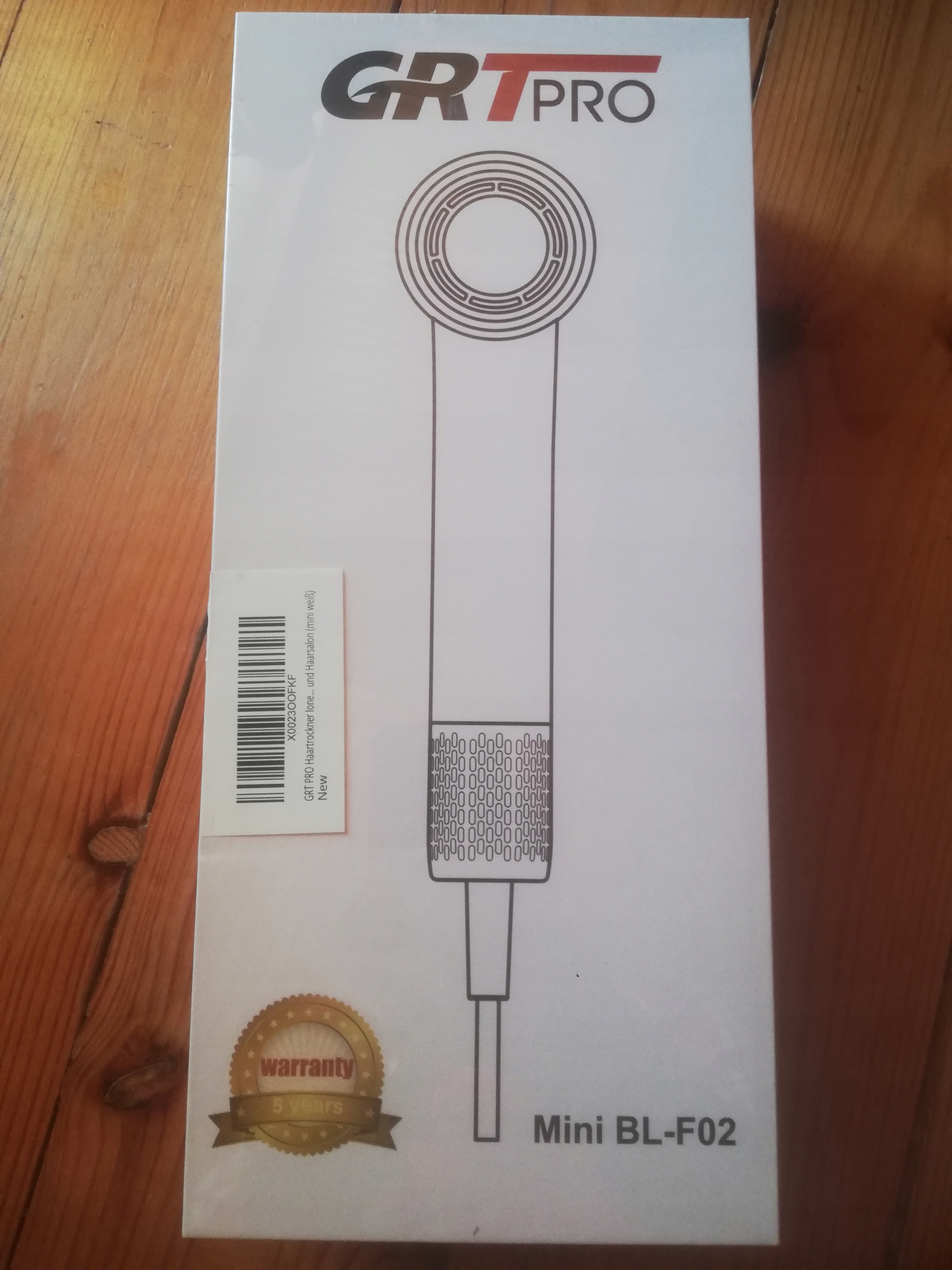 Vysoušeč vlasů Grt BL-F02 Bílý