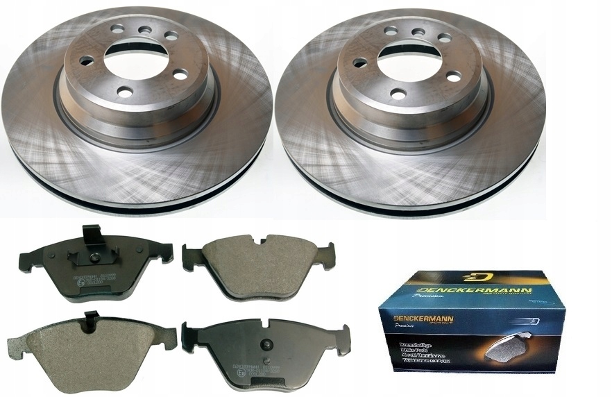 Kotouče Bmw 6 E63 E64 Přední Sada 348 mm