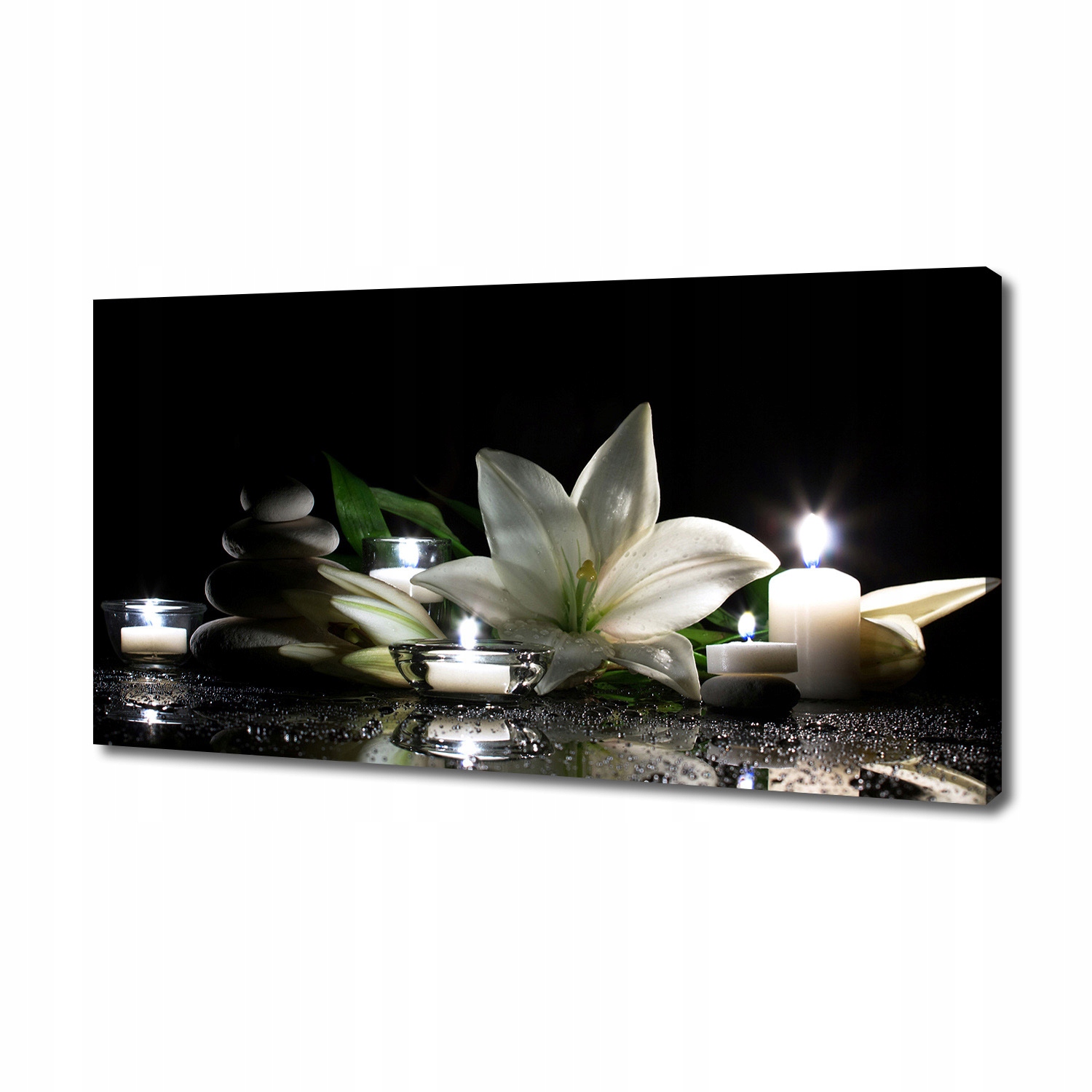 

Foto obraz canvas na ścianę Biała lilia 140x70 cm