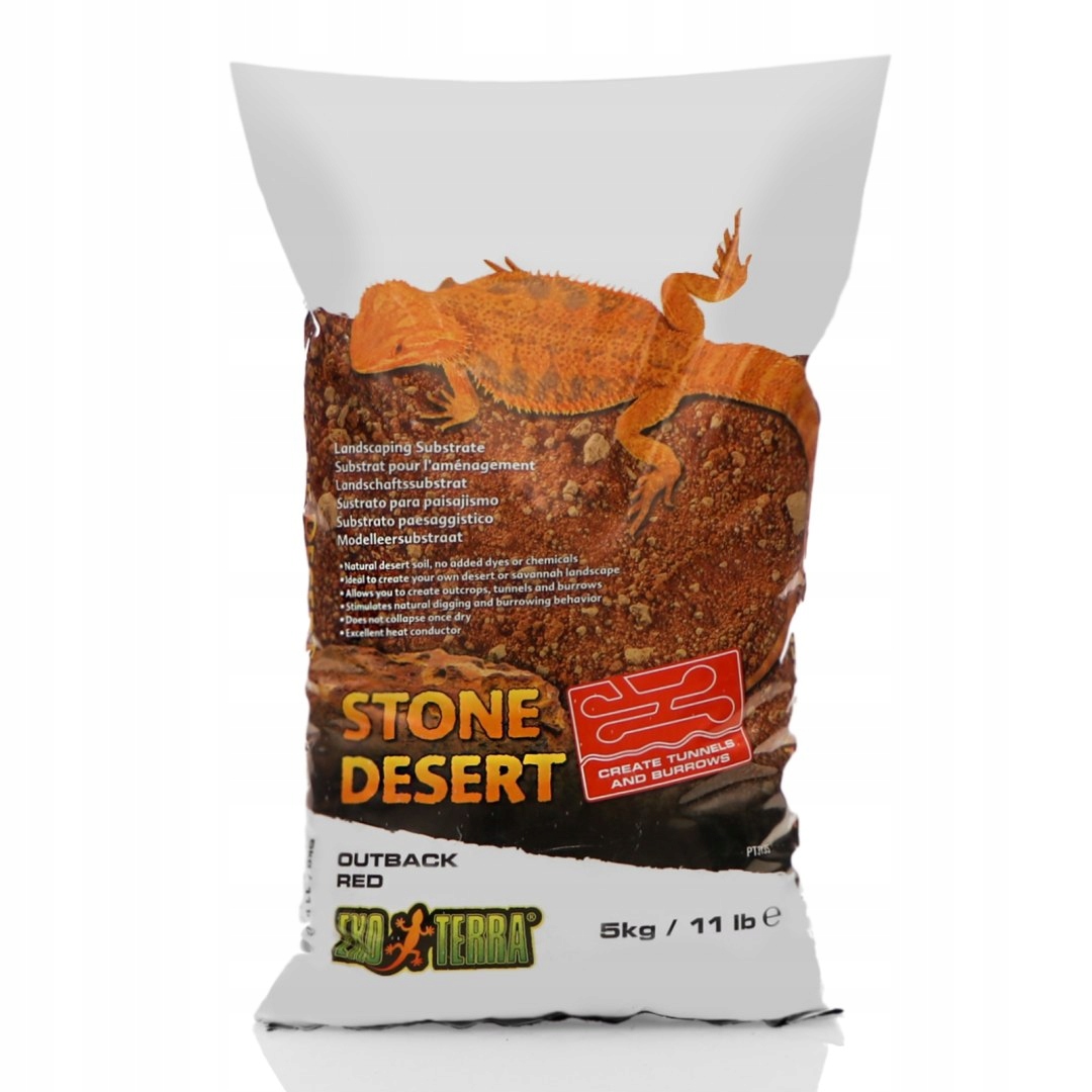 Levně Exo Terra Stone Desert Red 5kg pouštní substrát do terária