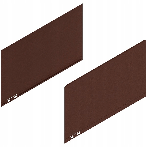 Blum 770F450AS Legrabox F(241 mm), délka 450 mm, pravý+levý noble rust