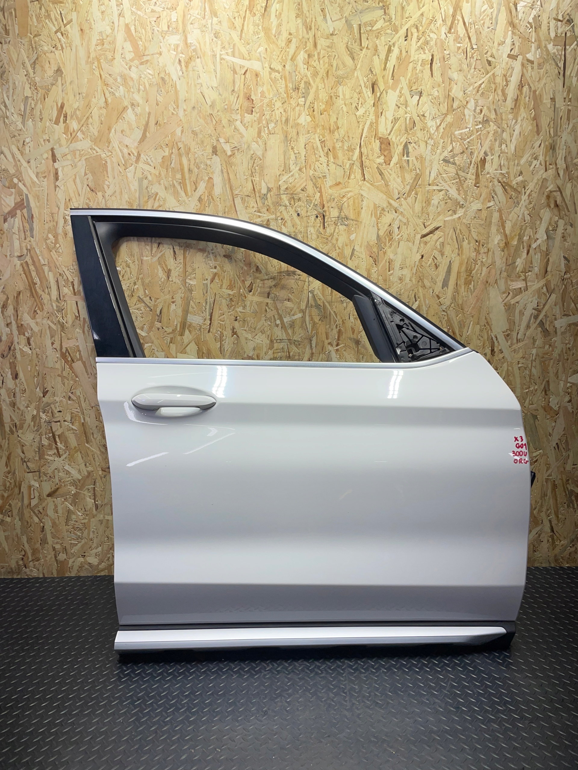 DRZWI PRAWE PRZEDNIE PRAWY PRZÓD BMW X3 G01 ALPINEWEISS A300