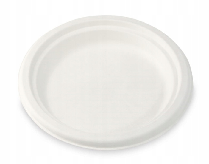

Talerze z trzciny cukrowej białe fi 17,5cm 50szt