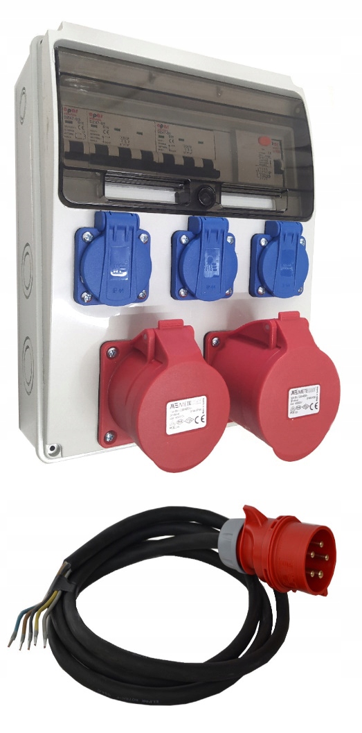 Elektrický stavební rozvaděč Rbs C3 1632 Wr kabel se zástrčkou 32A