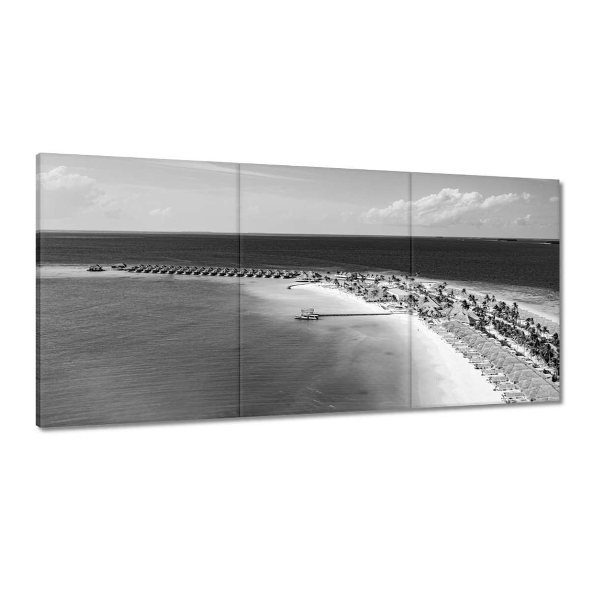 Obrazy 180x90 Tropický raj ostrov