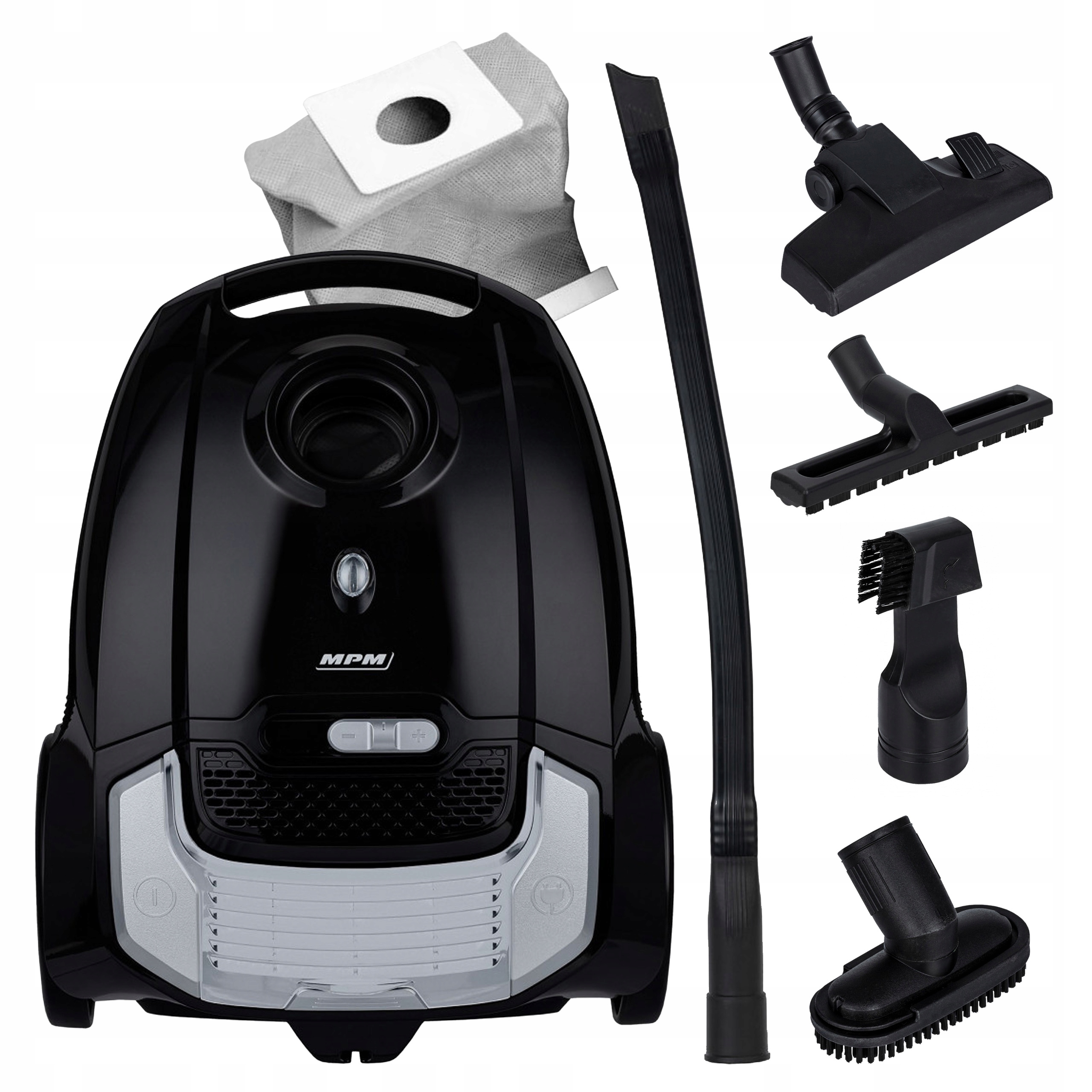 Odkurzacz Tradycyjny Mpm MOD-54 Workowy Mocny 850W HEPA13 Przemysłowy