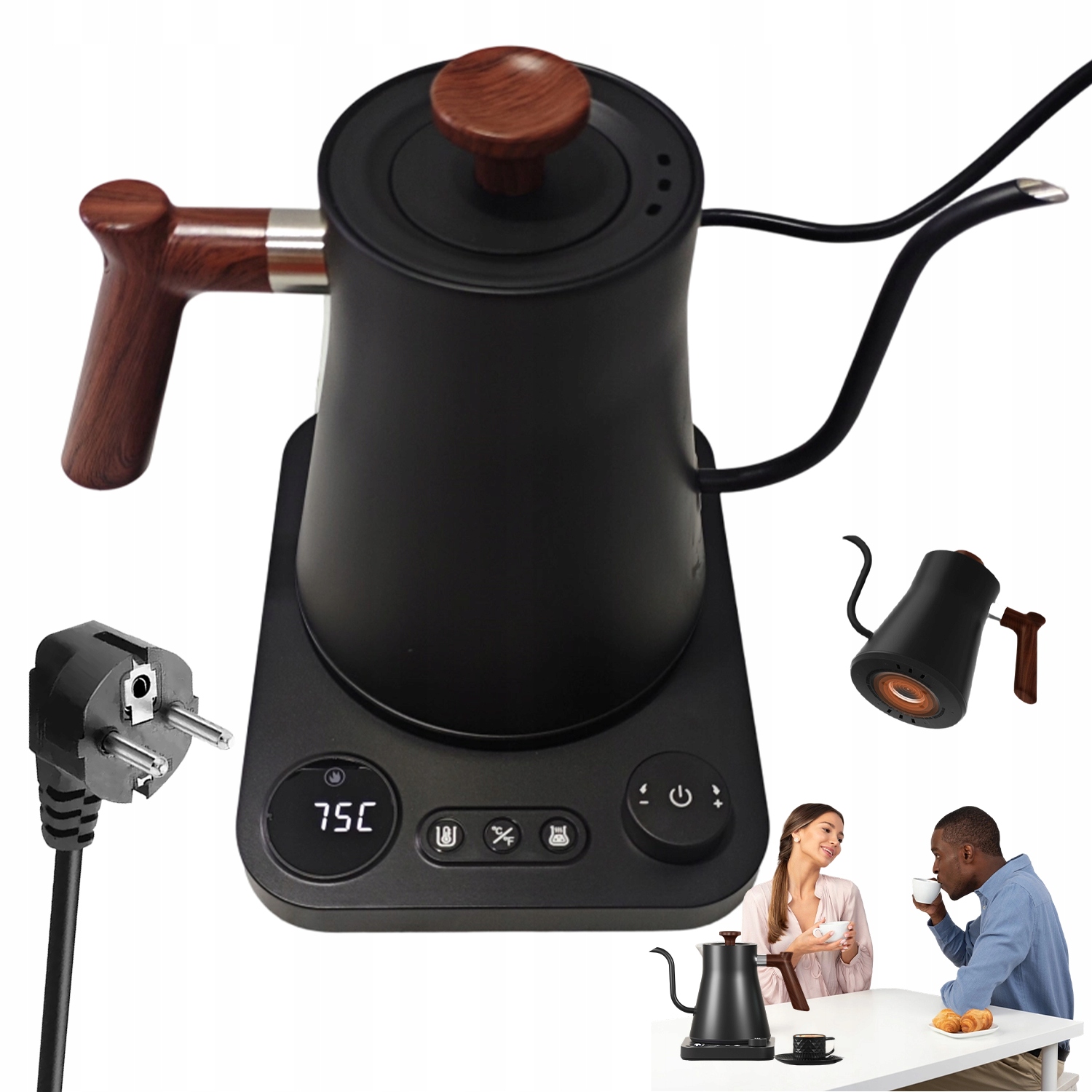 Tichá Konvice s funkcí udržování teploty mléka