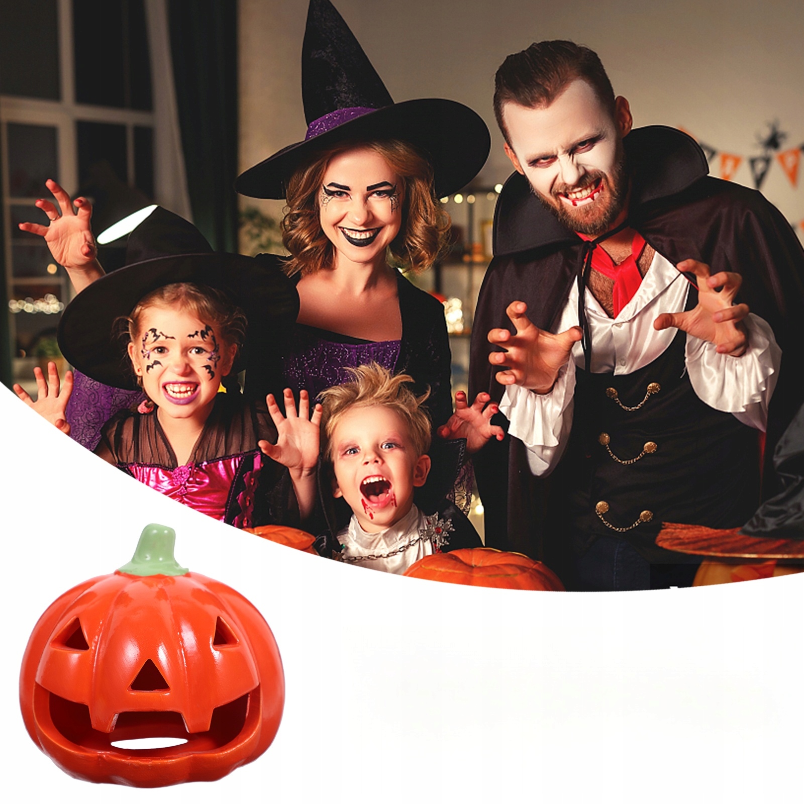 HALLOWEENOWY UCHWYT NA TEALIGHT ŚWIECZKI DYNIA UP ŚWIECZNIKI Rodzaj inny